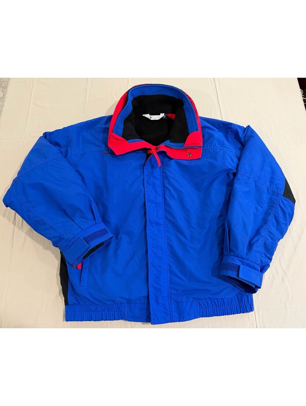 Vintage Columbia Sportswear Ski Jacket Mens M Blue Red Black Colorblock 90s